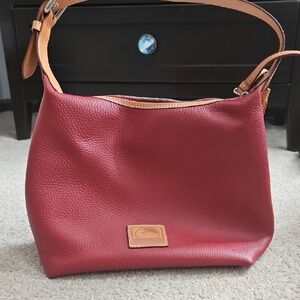 Dooney & Bourke Red Leather Shoulder Bag
